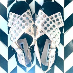 Alexander McQueen Kim studded sandals-NWT